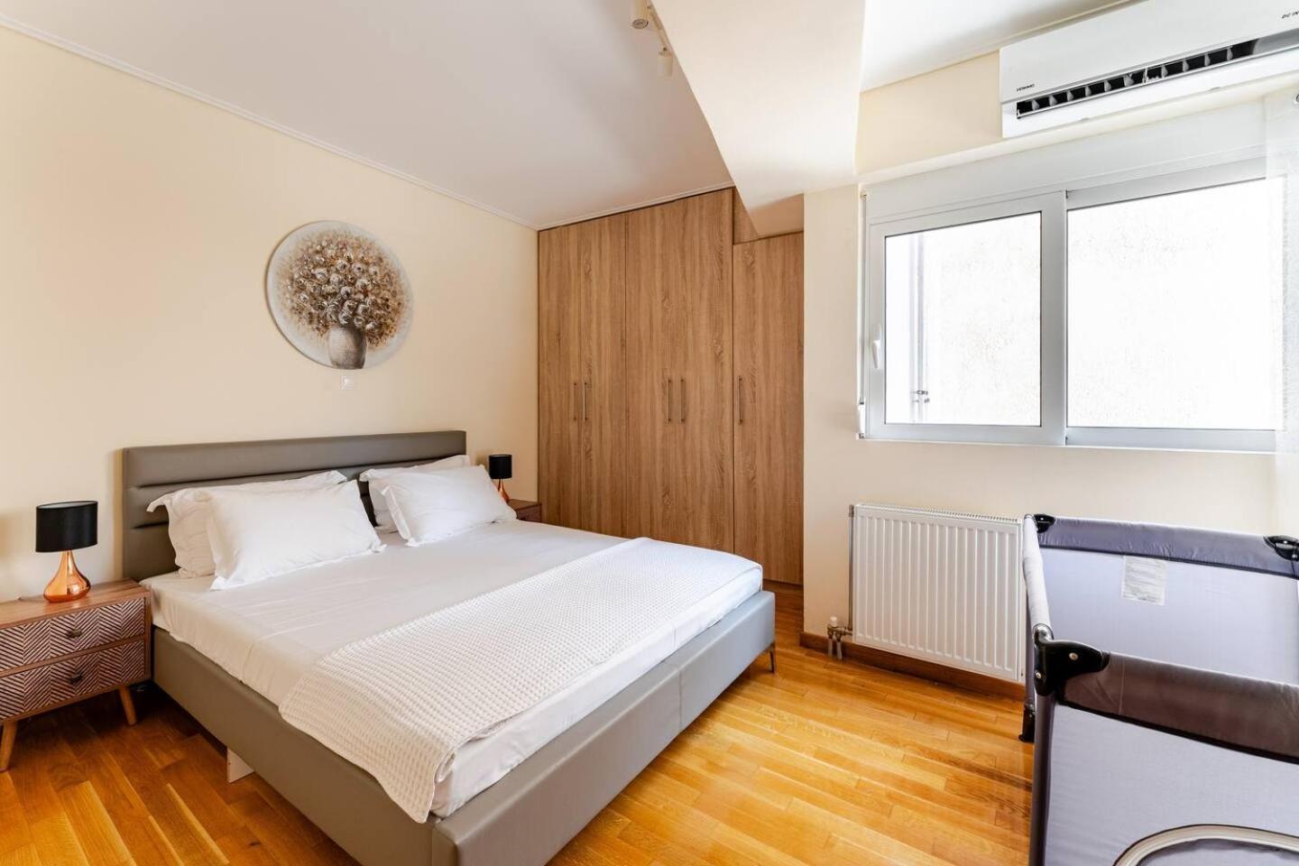 Lux & Style 75Sqm With Private Parking In Athens Atenas Exterior foto