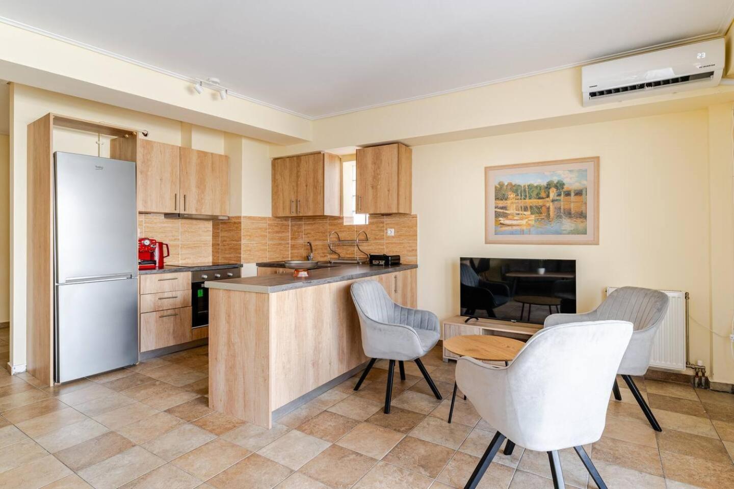 Lux & Style 75Sqm With Private Parking In Athens Atenas Exterior foto
