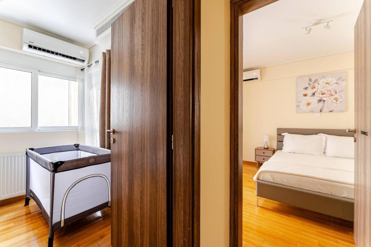 Lux & Style 75Sqm With Private Parking In Athens Atenas Exterior foto